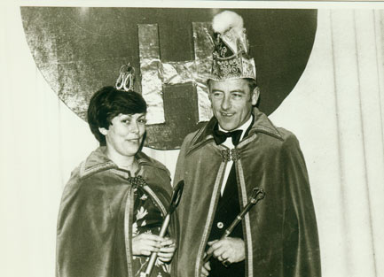 Prinzenpaar Anni I. und Willi Christ I. 