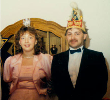 Prinzenpaar Manuela I. und Horst Bauer I.
