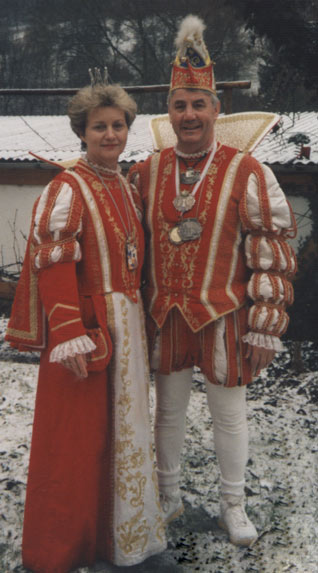 Prinzenpaar Sieglinde I. und Willi Schnack I.