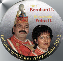 Prinzenpaar Petra II. und Bernhard Zang I.