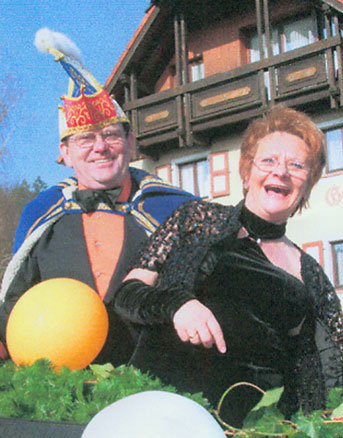 Prinzenpaar Anita I. und Bruno Gießler II.