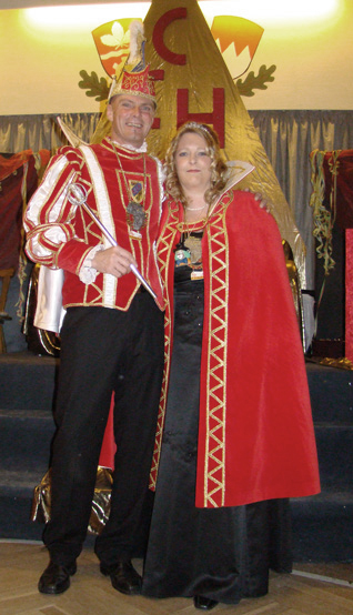 Prinzenpaar Kerstin II. und Jürgen Christ II.