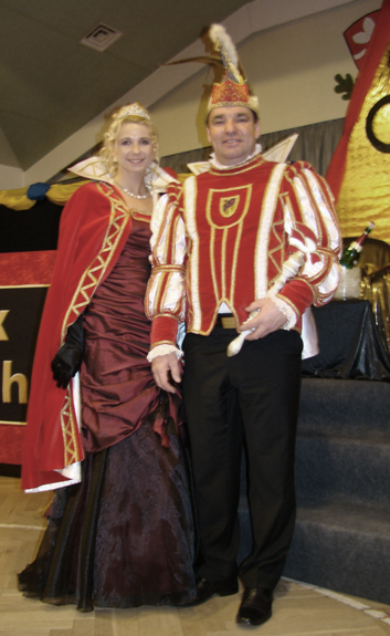 Prinzenpaar Manuela II. und Christof Brand I.