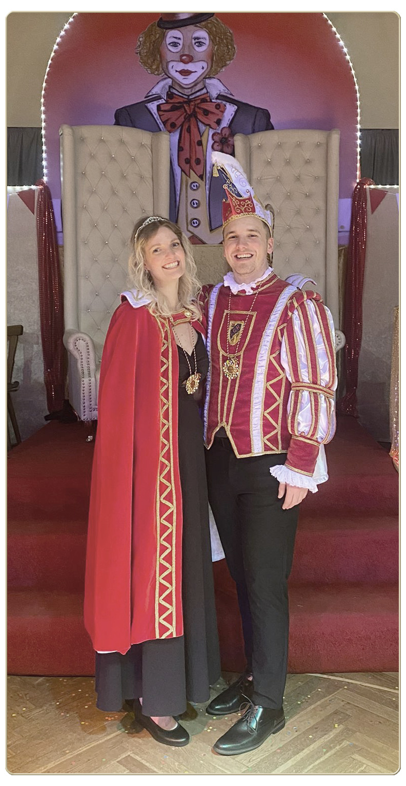 Prinzenpaar Julia II. und Ren I.